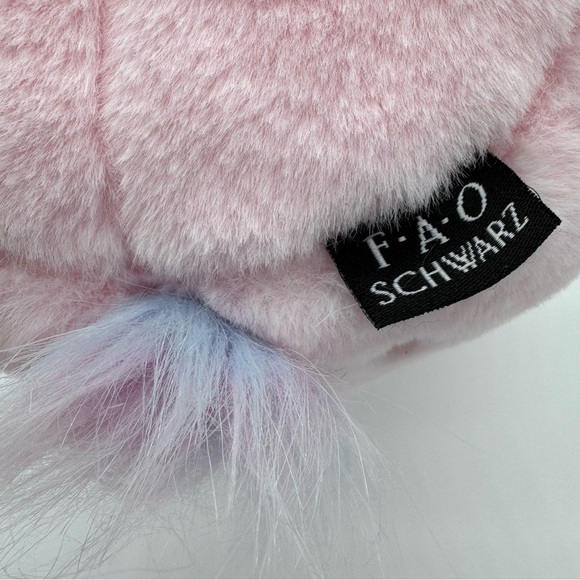 FAO Schwarz Pink Unicorn Bunny Stuffed Animal - Picture 5 of 6